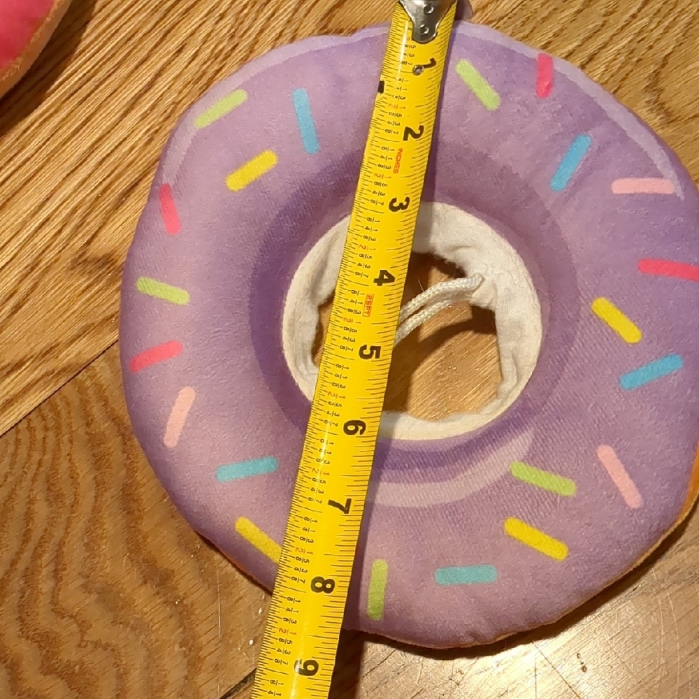 Cat Cone Pillow - Donut - Purple - Sz M - Picture 4 of 9